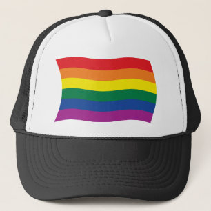 Camionero Gorra de la Bandera del Movimiento Orgullo Gay