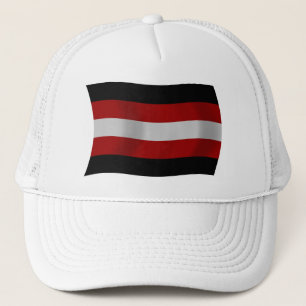 Camionero Gorra de la bandera del satanismo