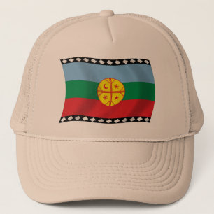Camionero Gorra de la Bandera Mapuche