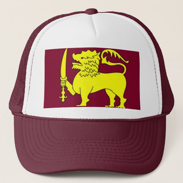 Camionero Gorra de la bestia amarilla (Anverso)