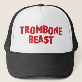 Camionero Gorra de la bestia de Trombone