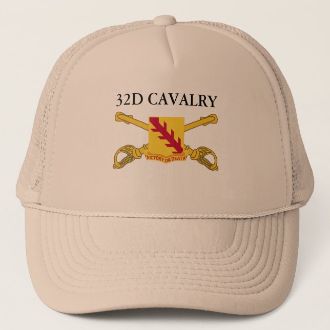 Camionero GORRA de la CABALLERÍA 32D (Anverso)