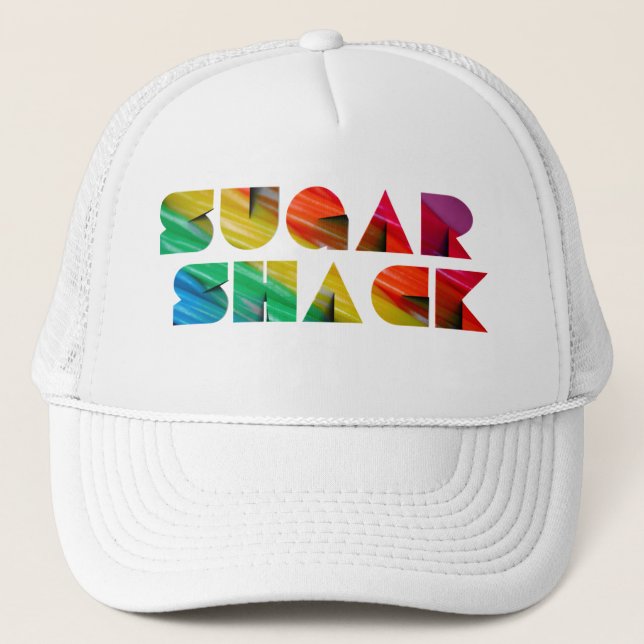 Camionero Gorra de la cabaña del azúcar (Anverso)