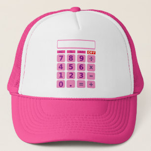Camionero Gorra de la calculadora