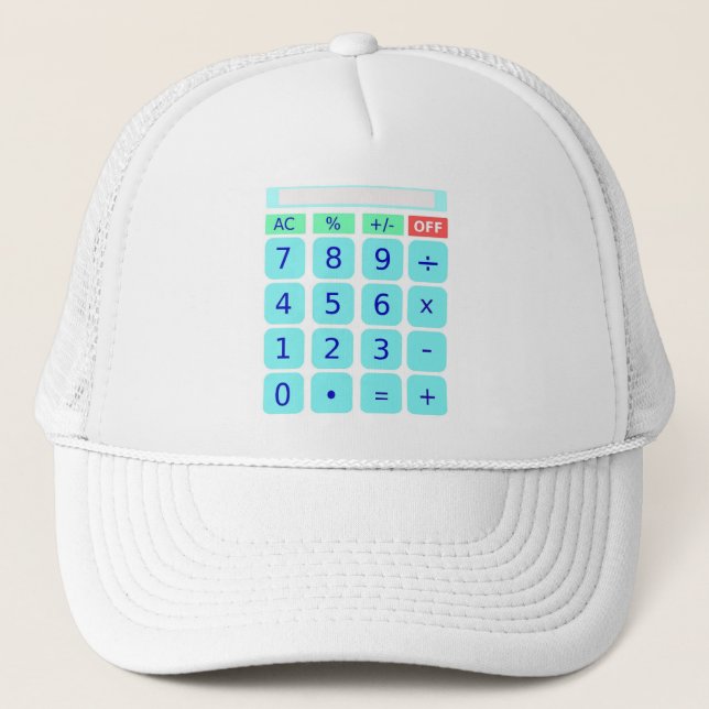 Camionero Gorra de la calculadora (Anverso)