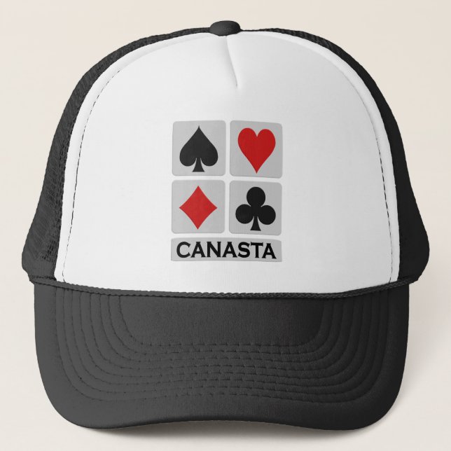 Camionero Gorra de la canasta - elija el color (Anverso)