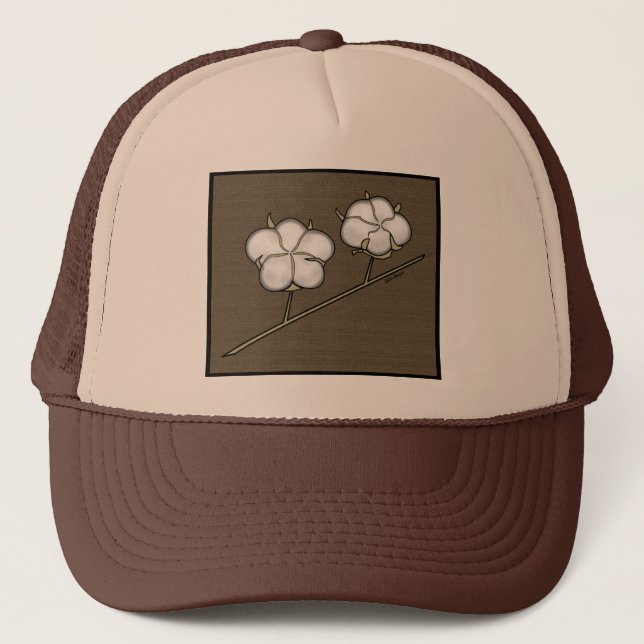 Camionero Gorra de la cápsula del algodón (Anverso)