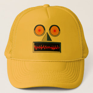 Camionero Gorra de la cara del robot