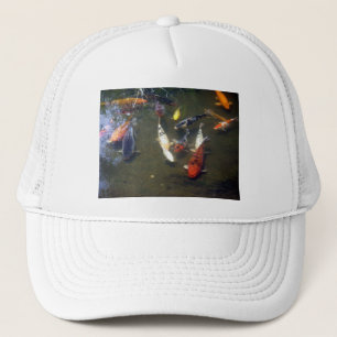 Camionero Gorra de la carpa de Koi