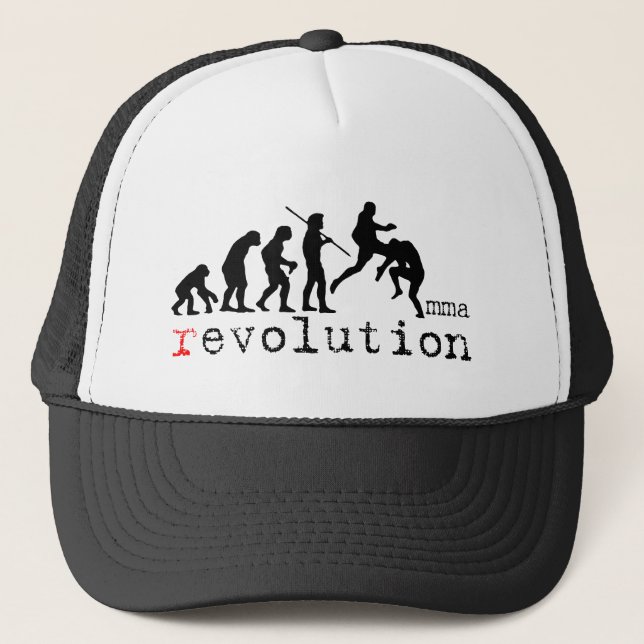 Camionero Gorra de la carta de la evolución del Muttahida (Anverso)
