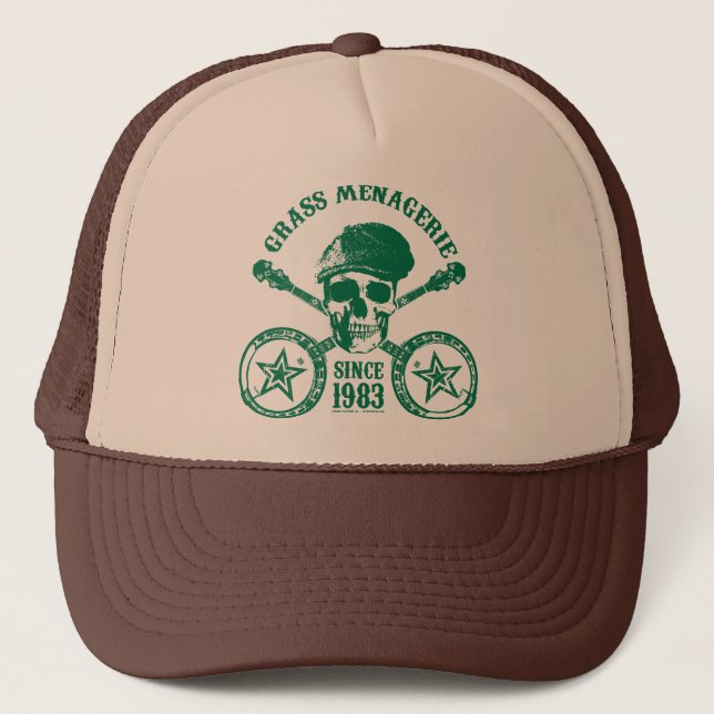 Camionero Gorra de la casa de fieras de la hierba (Anverso)