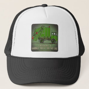 Camionero Gorra de la cita del operador del verde del camió
