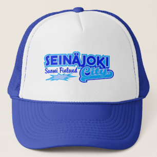 Camionero Gorra de la ciudad de Seinäjoki - azul