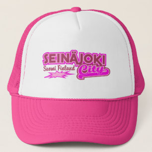 Camionero Gorra de la ciudad de Seinäjoki - rosa