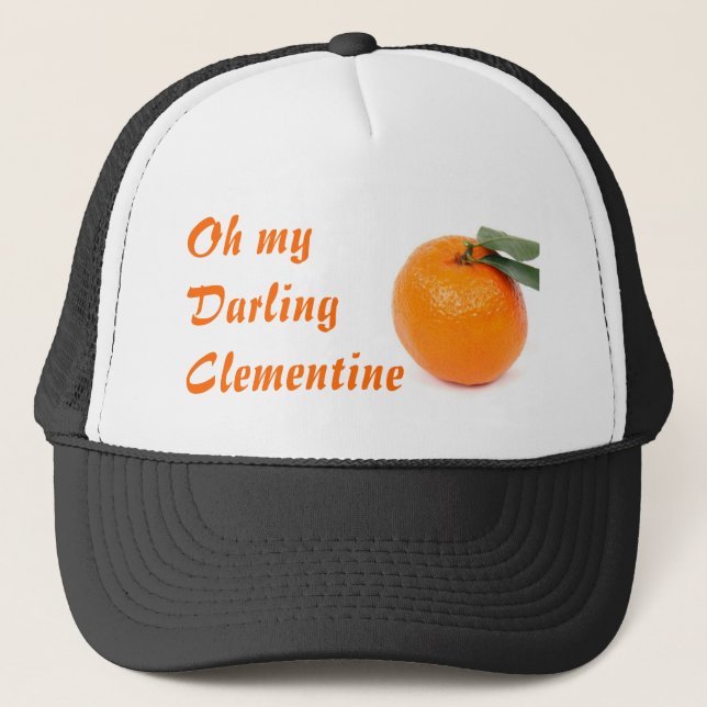 Camionero gorra de la clementina (Anverso)