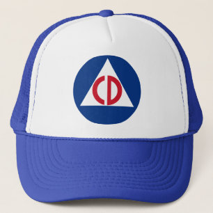 Camionero gorra de la defensa civil