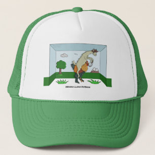 Camionero Gorra de la diorama de la Brahma-Llama