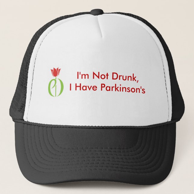 Camionero Gorra de la enfermedad de Parkinson (Anverso)