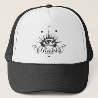 Camionero gorra de la escuela vieja de los estigmas