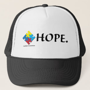 Camionero Gorra de la esperanza de Austim