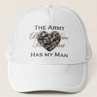 Camionero Gorra de la esposa del ejército