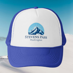 Camionero Gorra de la estación de esquí Stevens Pass Washing