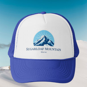 Camionero Gorra de la estación de esquí Sugarloaf Mountain M