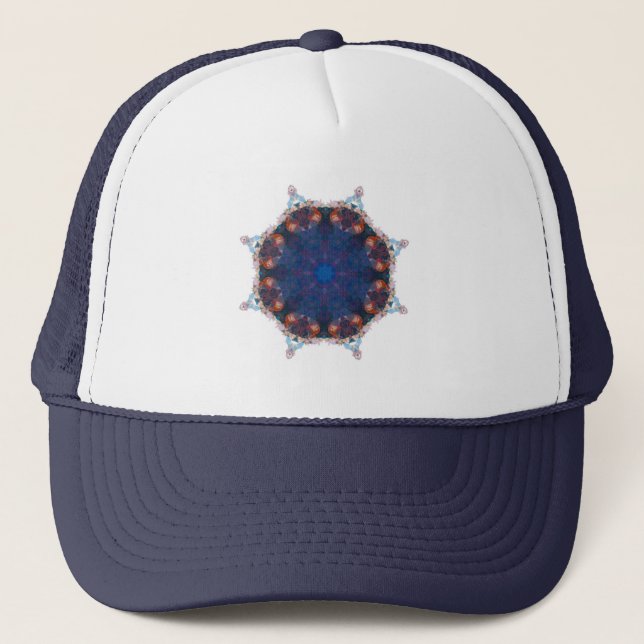 Camionero Gorra de la estrella azul (Anverso)