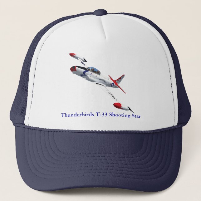 Camionero Gorra de la estrella fugaz de los Thunderbirds (Anverso)