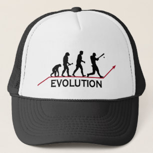 Camionero Gorra de la evolución del béisbol