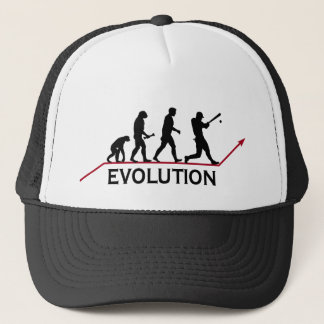Camionero Gorra de la evolución del béisbol