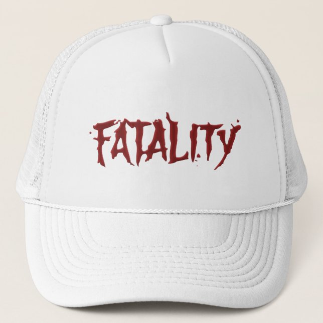 Camionero Gorra de la fatalidad (Anverso)