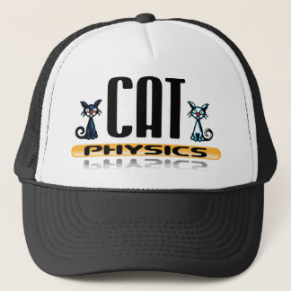 Camionero Gorra de la física del gato