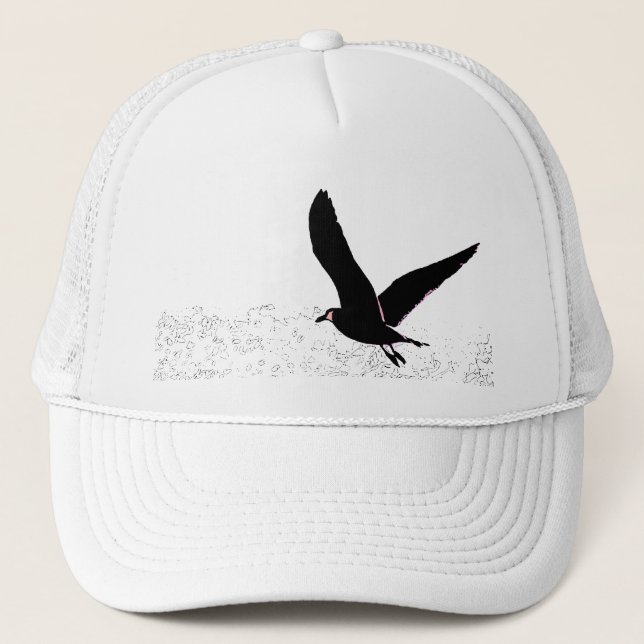 Camionero Gorra de la gaviota del océano (Anverso)