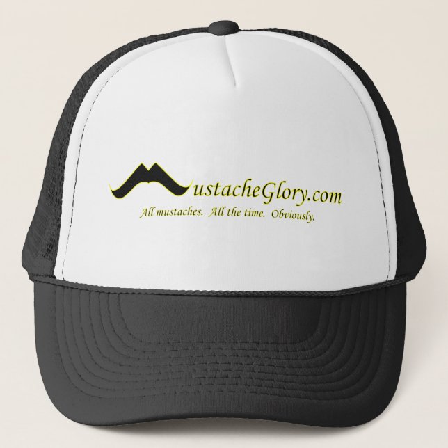 Camionero Gorra de la gloria del bigote (Anverso)