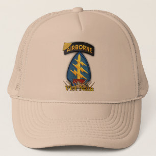 Camionero gorra de la guerra de Vietnam de las fuerzas
