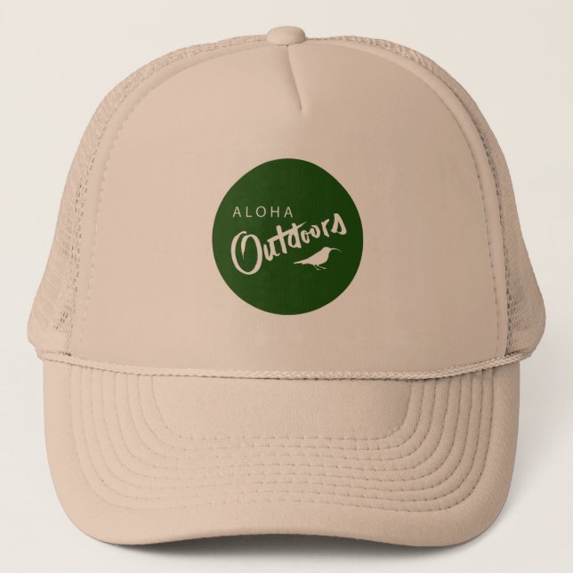 Camionero gorra de la hawaiana (Anverso)