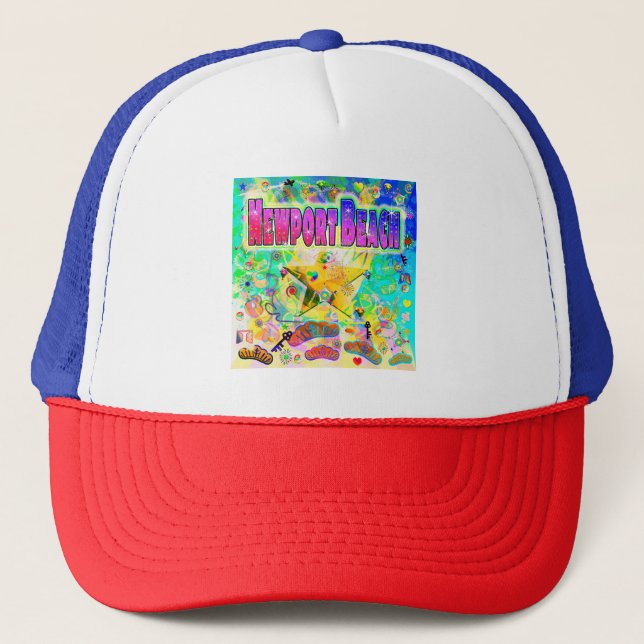 Camionero Gorra de la hora de Newport Beach Epoch (Anverso)