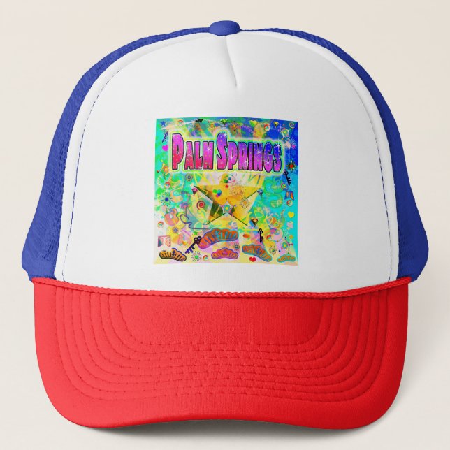 Camionero Gorra de la hora de Palm Springs Epoch (Anverso)