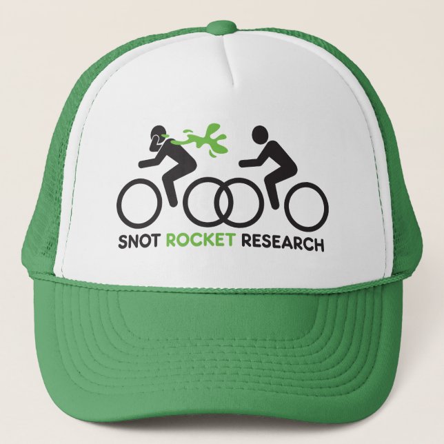 Camionero Gorra de la investigación de Rocket del Snot (Anverso)