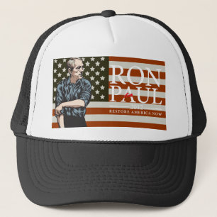 Camionero Gorra de la libertad americana de Ron Paul "yendo
