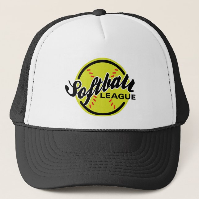 Camionero Gorra de la Liga de Softbol (Anverso)