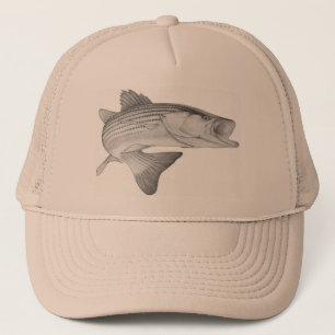 Camionero Gorra de la lubina rayada