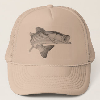 Camionero Gorra de la lubina rayada