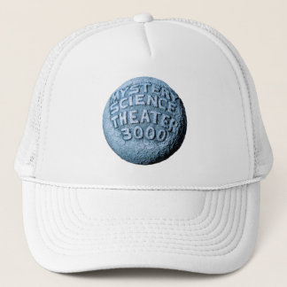 Camionero Gorra de la luna de MST3K (blanco)