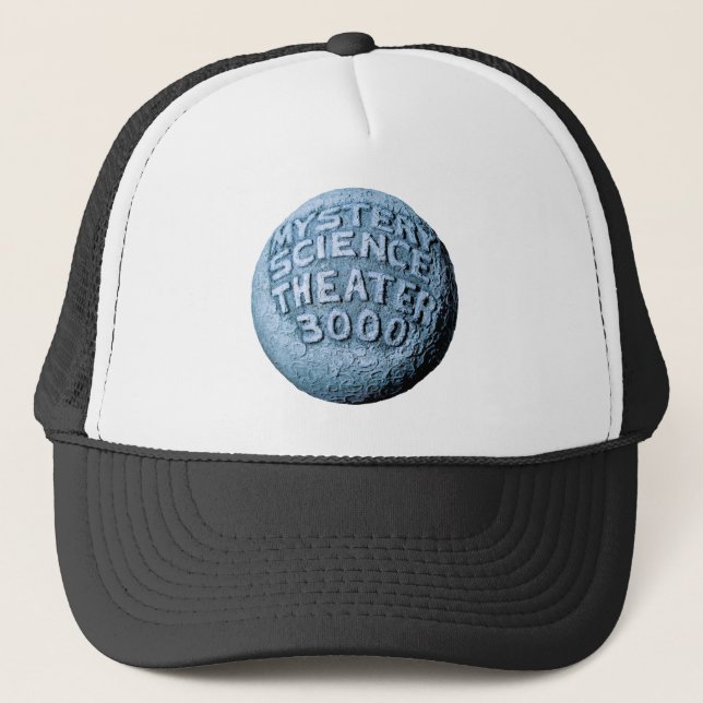 Camionero Gorra de la luna de MST3K (negro) (Anverso)