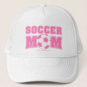 Camionero Gorra de la mamá del fútbol
