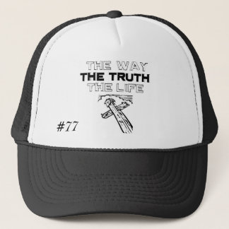 Camionero Gorra de la -Manera-Verdad-Y-Vida, #77 -