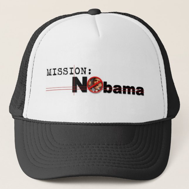 Camionero Gorra de la misión de Nobama (Anverso)