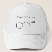 Gorra de la molécula de la anfetamina